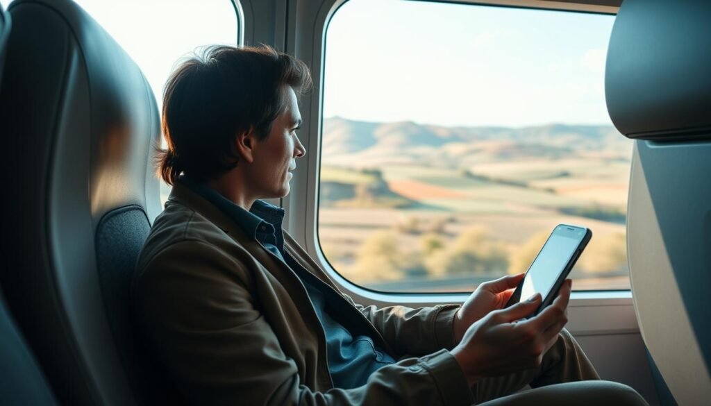 Mobile streaming while traveling